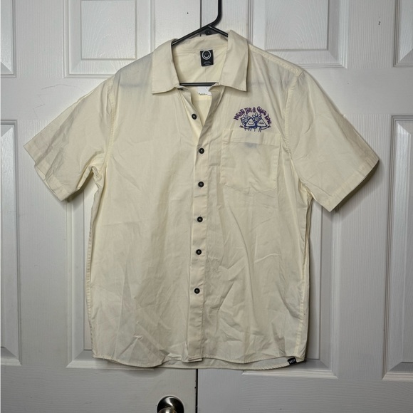 Neff Cream Casual Button Down Shirt - Picture 9 of 10